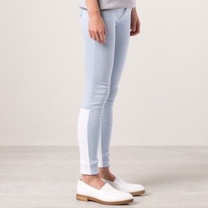 Catalina Stepped Back Color Block Skinny Jeans